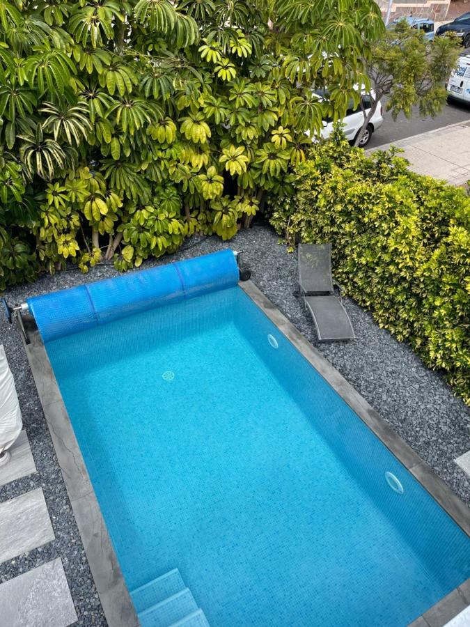 Luxury Villa Tropical Private Heated Pool Лос Кристианос Экстерьер фото