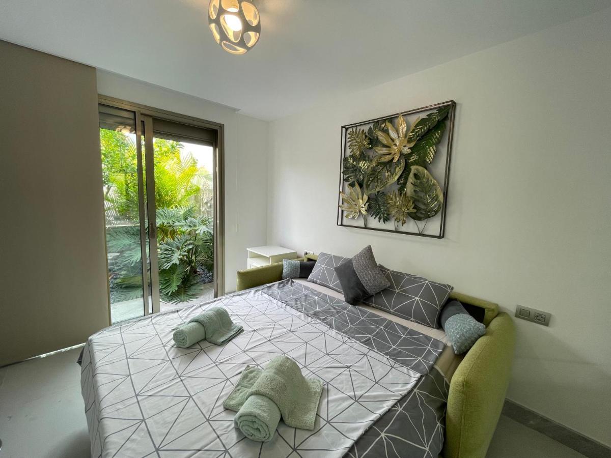 Luxury Villa Tropical Private Heated Pool Лос Кристианос Экстерьер фото