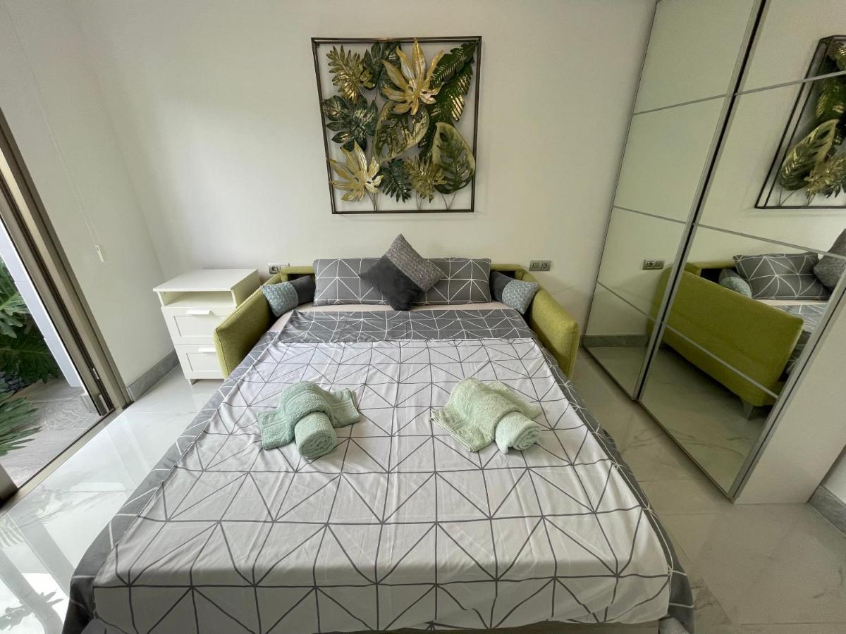 Luxury Villa Tropical Private Heated Pool Лос Кристианос Экстерьер фото